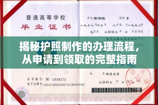 曲周揭秘护照制作的办理流程，从申请到领取的完整指南