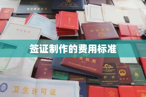 曲周签证制作的费用标准
