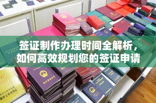 曲周签证制作办理时间全解析，如何高效规划您的签证申请流程