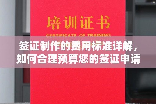 曲周签证制作的费用标准详解，如何合理预算您的签证申请成本